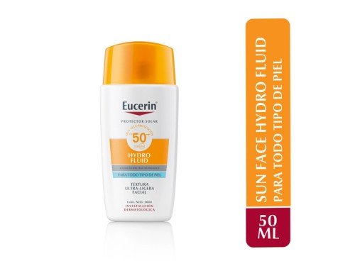 PROTECTOR SOLAR SUN HYDRO FLUID FPS50+ 50ML - EUCERIN