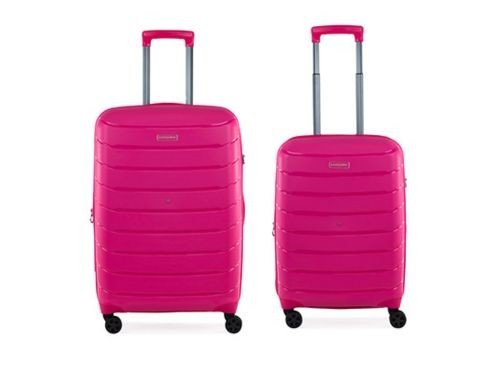 Set de Valijas x 2 cabina + mediana Crossover polipropileno livia