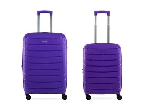 Set de Valijas x 2 cabina + mediana Crossover polipropileno livia