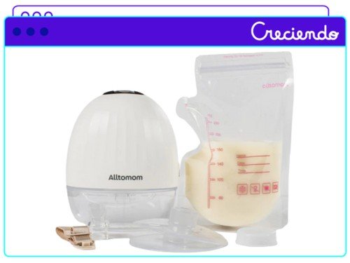 Sacaleche Electrico Portatil Alltomom 6822 + 10 Bolsitas