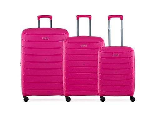 Set de Valijas Crossover x 3 Polipropileno Calidad Livia