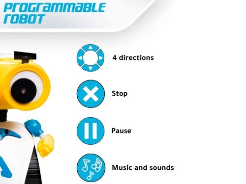 Mi Primer Robot Programable Andy Xtrem Bots Con Panel de Control
