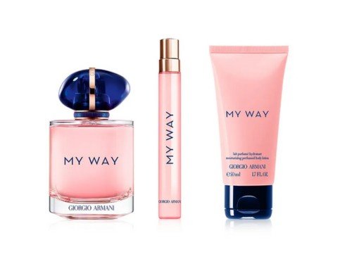 Set Giorgio Armani My Way EDP + Body Lotion + Travel Size Mujer
