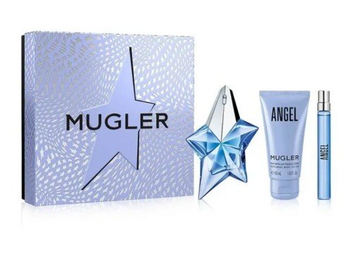 Mugler Angel EDP x 25ml + Body Lotion x 50ml + Travel side Mujer