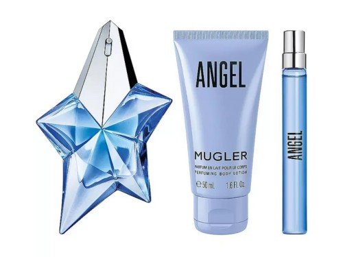 Mugler Angel EDP x 25ml + Body Lotion x 50ml + Travel side Mujer
