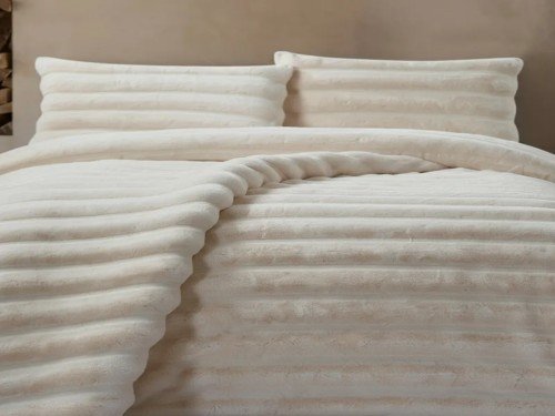 Acolchado Nórdico Manta símil piel de conejo Línea Capadocia 4 Colores