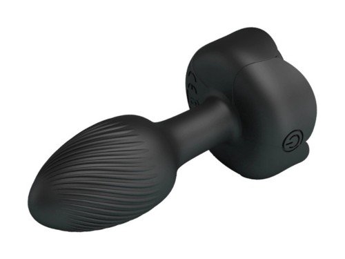 Consolador Plug Anal Dilatador Vibrador Silicona 8,8 cm x 3 cm