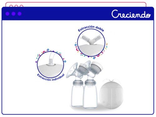 Sacaleche Electrico Con Usb Alltomom 6812 Doble Extraccion