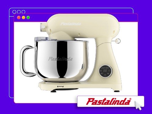 Batidora De Pie Pastalinda Cucina Planetaria Crema