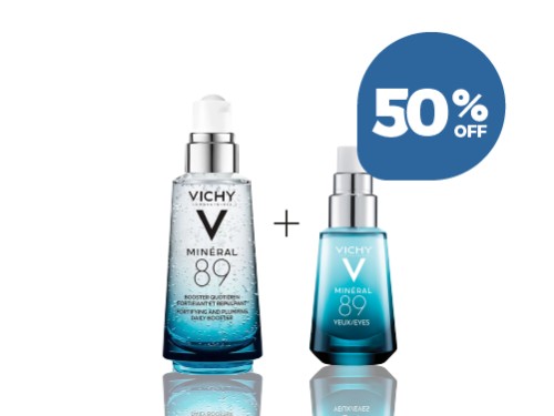 Combo Hidratación Mineral 89 Serum + Contorno de Ojos Vichy