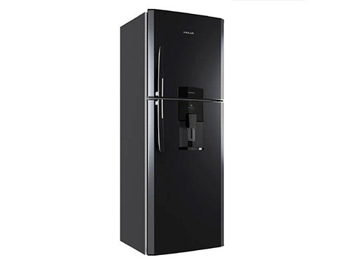 Heladera con freezer Cíclica 396 Lts Black Steel Drean HDR400F41N