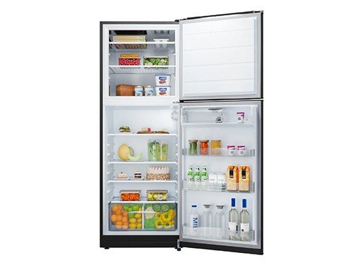 Heladera con freezer Cíclica 396 Lts Black Steel Drean HDR400F41N