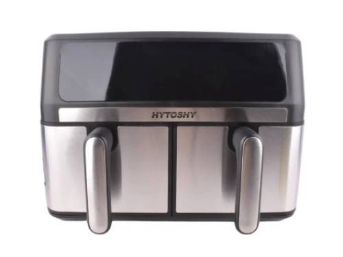 Freidora de Aire Hytoshy Doble Bandeja 2200W 10Lts