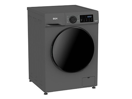 Lavarropas automático carga frontal 6 kg plateado BWFI06S24AC BGH