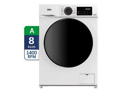 Lavarropas automático inverter carga frontal 8 kg blanco BWFE08W24AR 