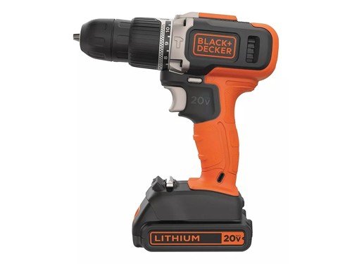 Taladro percutor inalámbrico 20V BLACK+DECKER