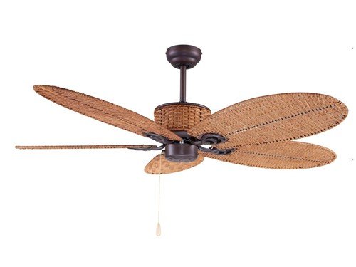 Ventilador de techo Ratán 5 aspas Just Home Collection