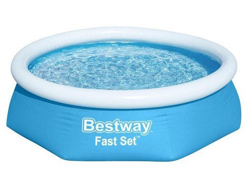 Pileta estructural redonda fast set 244 x 61 cm 1880 L Bestway