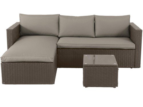 Juego de jardín exterior Livorno 3 pzs. Just Home Collection