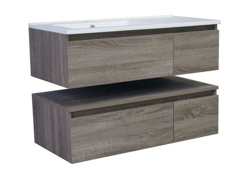 Vanitory colgante flotante Duo 90 cm Sensi D' Acqua