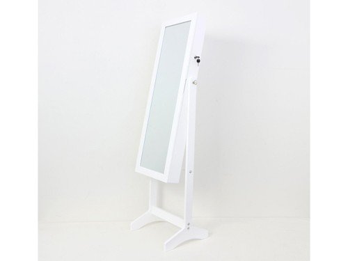 Espejo rectangular joyero blanco 150 x 41 x 37 cm Just Home Collection