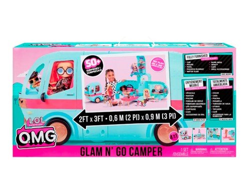 LOL Surprise Glam Go Camper 4 en 1