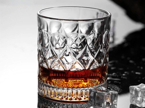 Set Vasos De Vidrio Para Whisky Tragos Kuchen