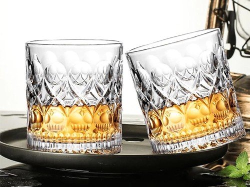 Set Vasos De Vidrio Para Whisky Tragos Kuchen