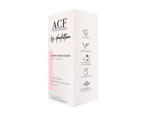 Acf Dadatina Serum Humectante Facial Apto Vegano X 30ml