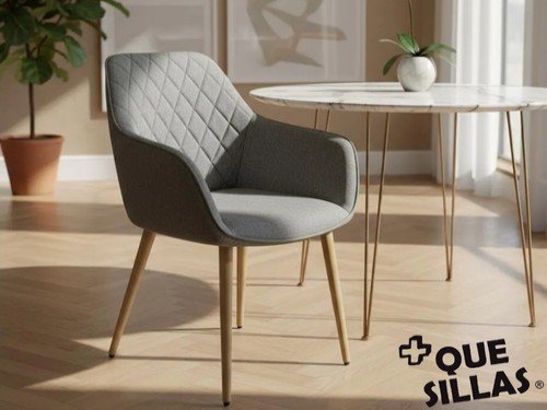 Silla De Comedor Tapizada Munich