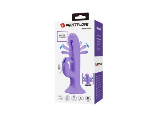 Consolador Vibrador Mujer Silicona Efecto Lengua En Punto G