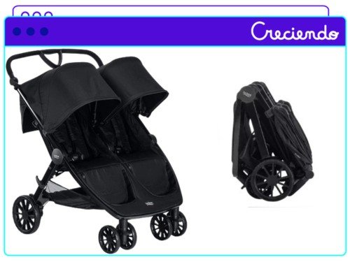 Coche Mellizos Britax B-Lively Double