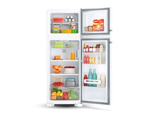 Heladera Con Freezer Whirlpool No Frost 361L Clase A Blanca WRM39CB