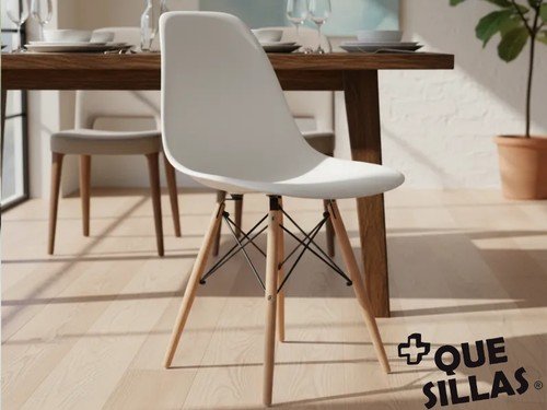 Silla Eames Base Madera