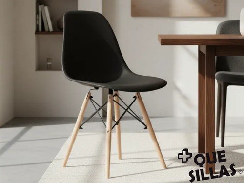 Silla Eames Base Madera