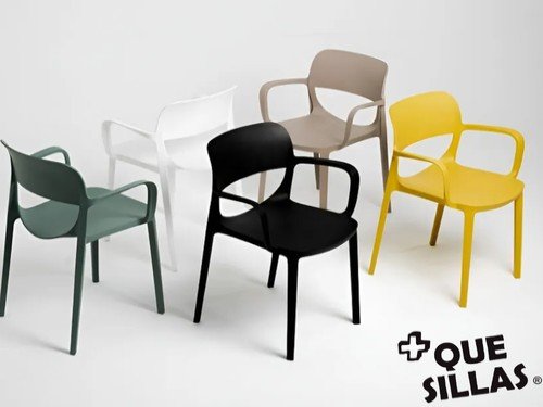 Silla Smile con apoyabrazos