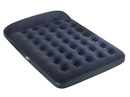 Colchon Inflable Almohada Camping 191X137X25 Cm 2 Plazas Alpina