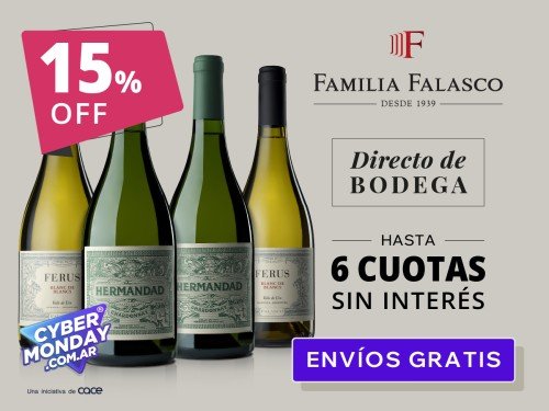BOMBA! Blancos "ALTA GAMA" Falasco Wines CAJA X4