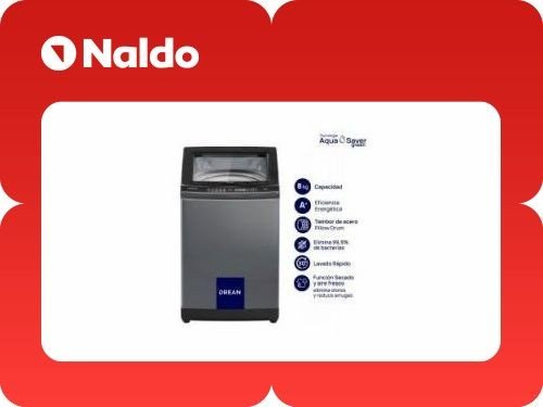 Lavarropas Drean 8kg Lpdr0865ilg 660rpm Gris