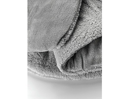 Edredón Petra Flannel  Corderito Queen Tono Piedra Tiendas Landmark