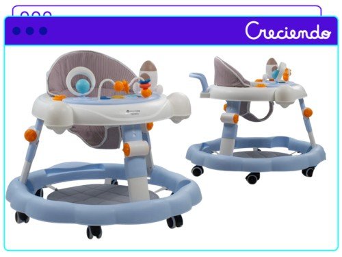 Andador Caminador Mega Baby Stride 4 Alturas Y Musical