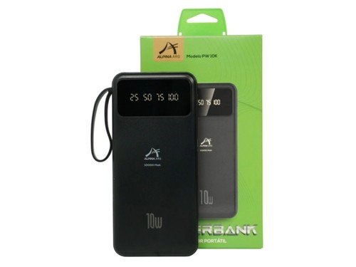 Cargador Portátil Power Bank 10000 Mah Pw10K Alpina
