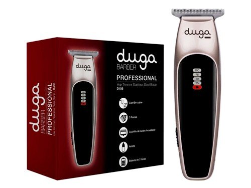 Duga Barber Profesional Trimmer Inalámbrico D406