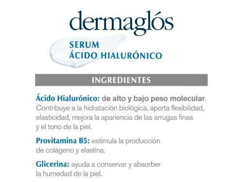 Dermaglós Facial Serum Ácido Hialurónico X 30 Ml