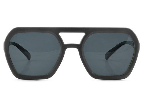 Lyon Negro Mate Lente Gris