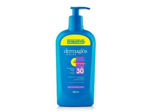 Dermaglos Solar Protector Solar Con Fps 30 Emulsion X 380 Ml