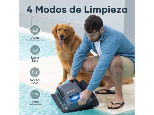 Robot Limpiapiscinas Aiper Scuba S1 Inalámbrico 7800 mAh 150min