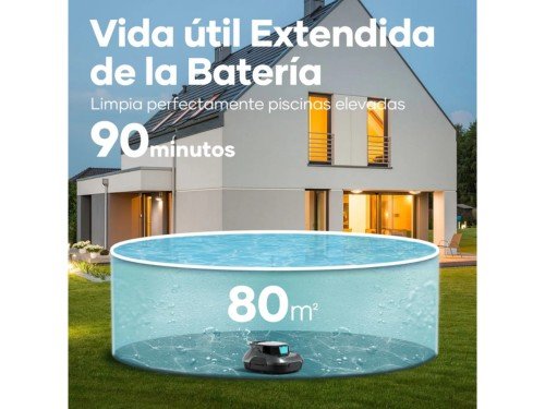 Robot Limpiapiscinas Aiper Scuba SE Inalámbrico 2600 mAh 90min