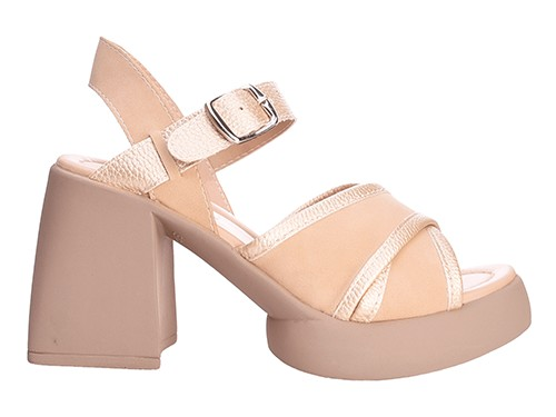 Sandalias Siris Mujer Taco Alto