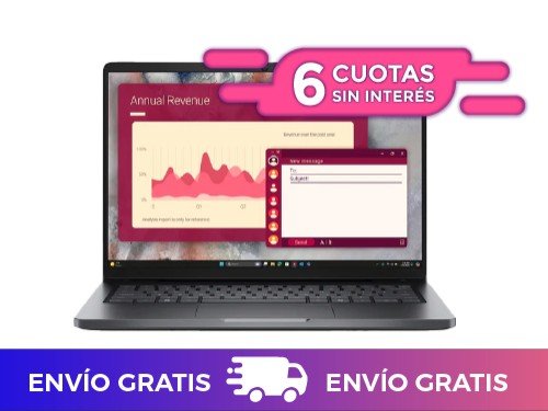 Notebook Dell Pro PC14250 Core 7-150U 14" 16gb 512Gb W11Pro